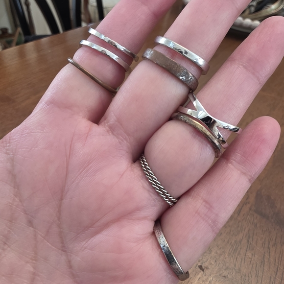 64 Piece Vintage To Costume To Fashion Ring Lot Bundle Estate - Picture 16 of 16